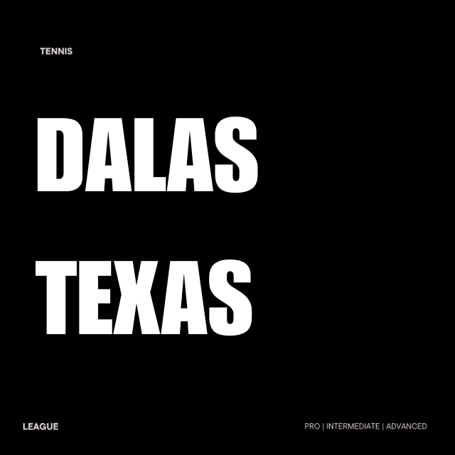 Dallas Tennis League tennis league
