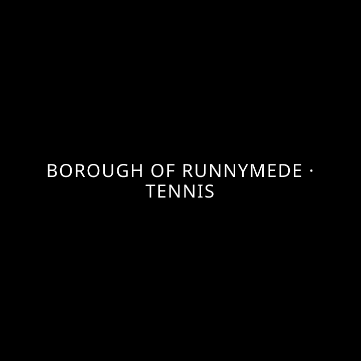 Borough Of Runnymede · Tennis tennis league