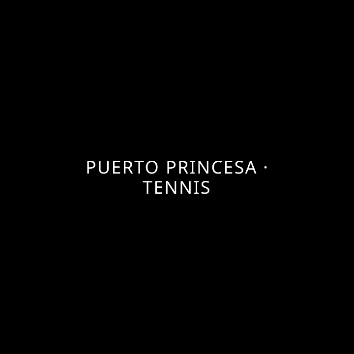 Puerto Princesa · Tennis tennis league