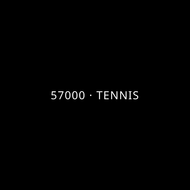 57000 · Tennis tennis league