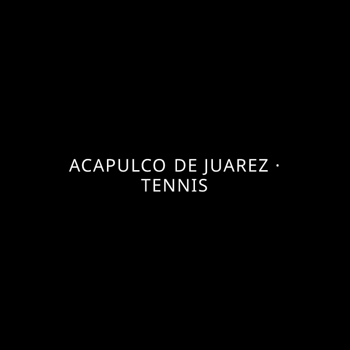 Acapulco De Juarez · Tennis tennis league