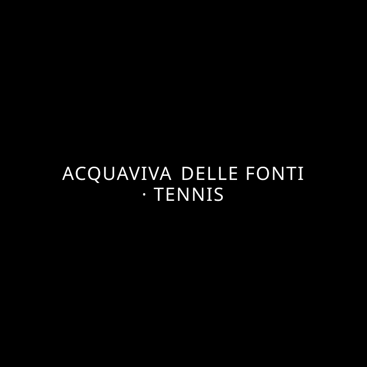 Acquaviva Delle Fonti · Tennis tennis league