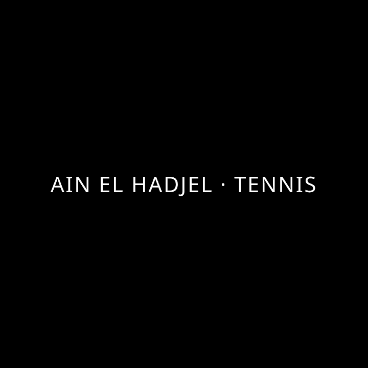 Ain El Hadjel · Tennis tennis league