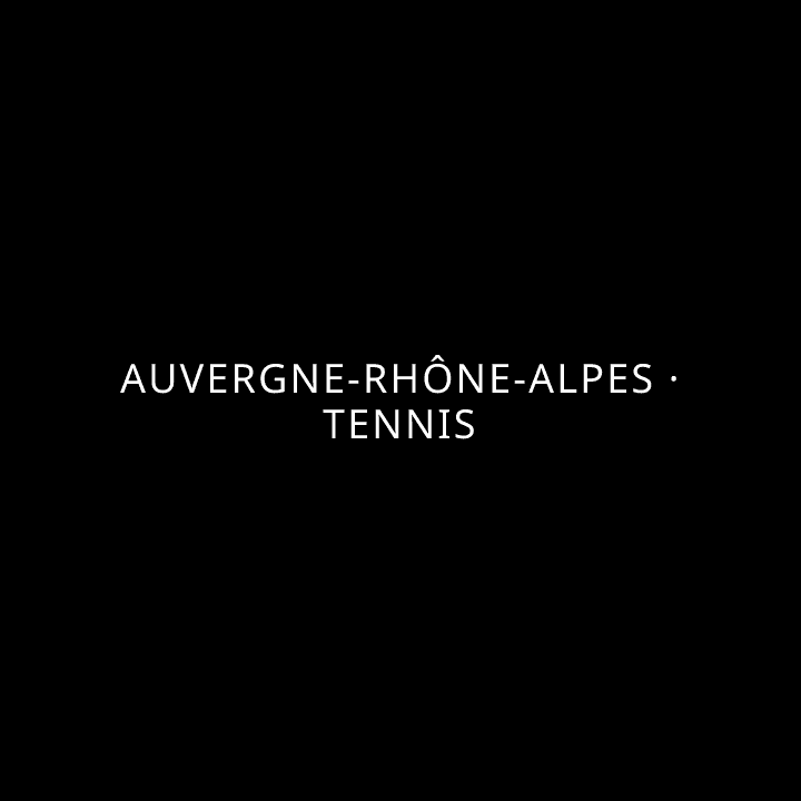Auvergne-Rhône-Alpes · Tennis tennis league