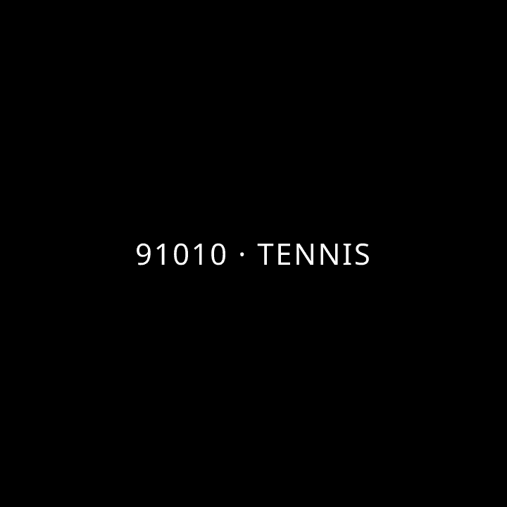 91010 · Tennis tennis league