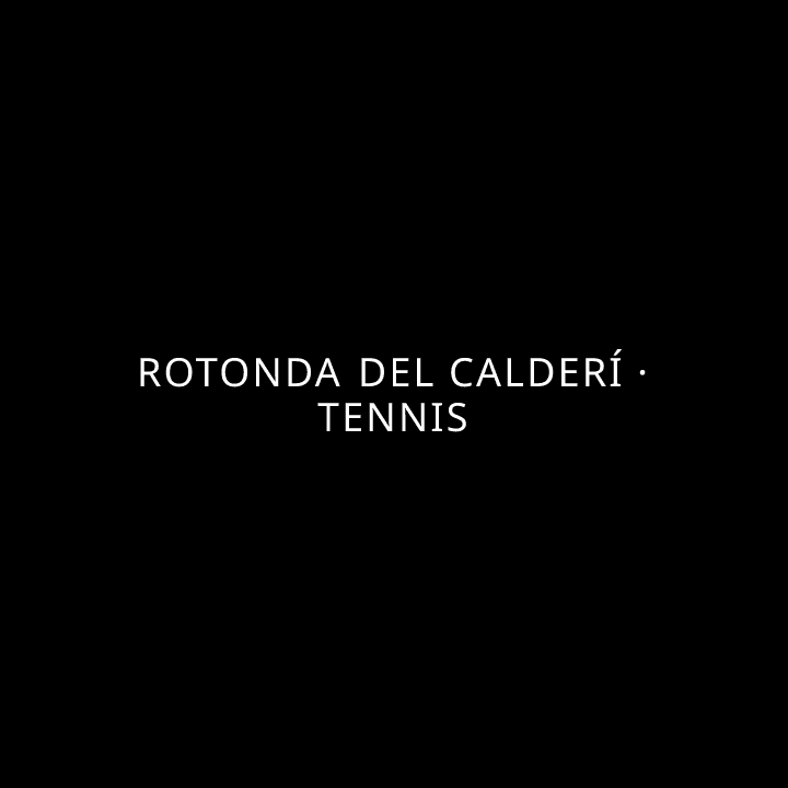 Rotonda del Calderí · Tennis tennis league