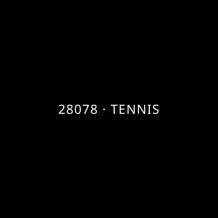 28078 · Tennis tennis league