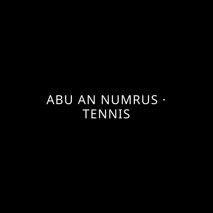 Abu An Numrus · Tennis tennis league