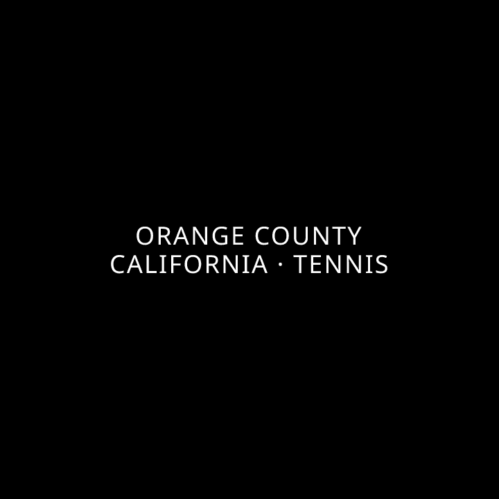 Orange County California · Tennis tennis league