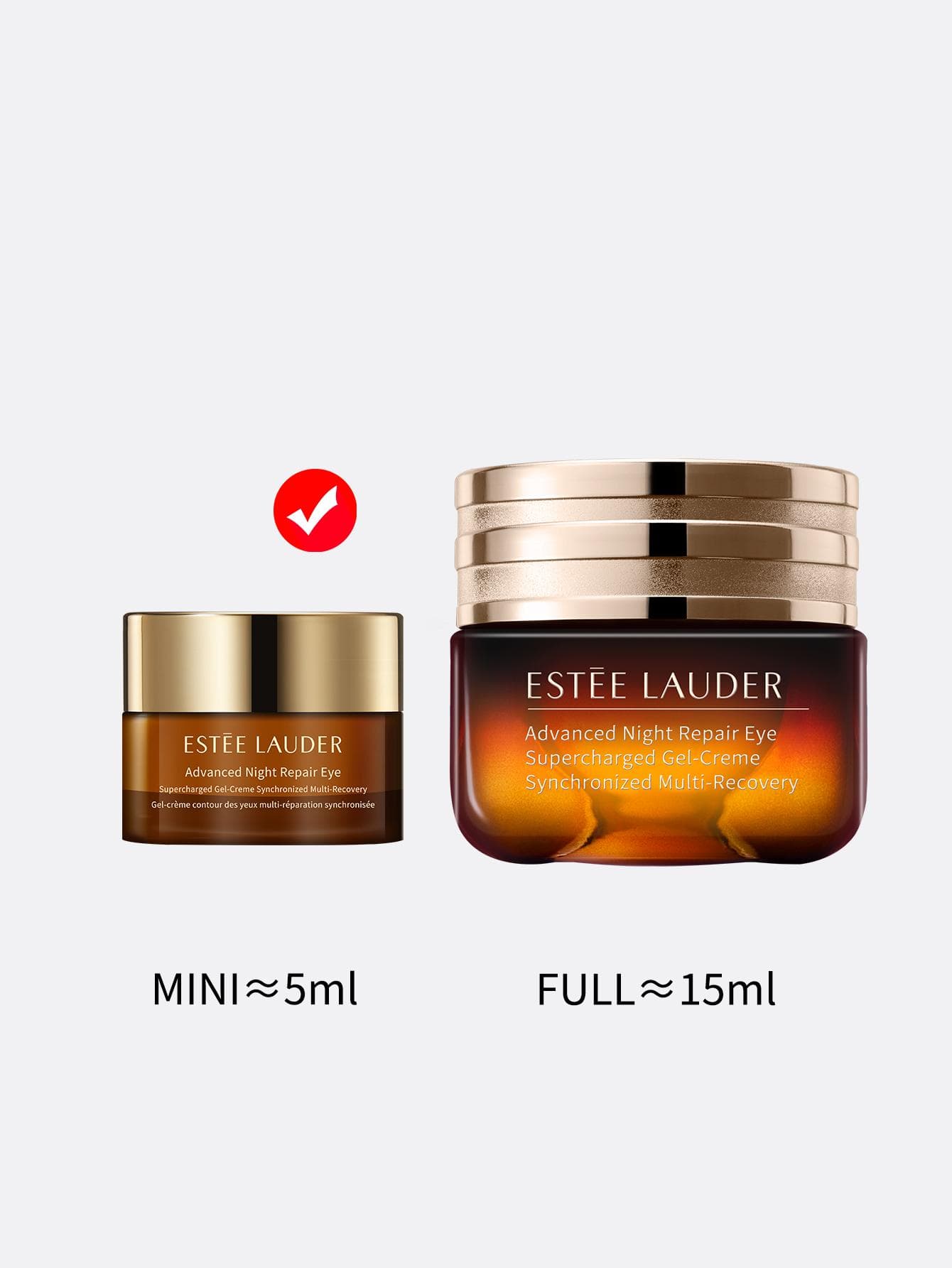 Estée Lauder Advanced Night Repair Eye Supercharged Gel-Creme Synchronized Multi-Recovery 0.17 OZ./5ML