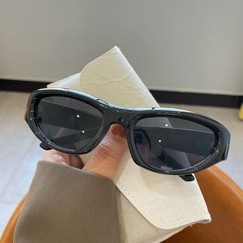 Sunglasses Women Punk Y2K Goggle Luxury Brand Wrap Square Sun Glasses UV400 Female Designer Eyewear Shades