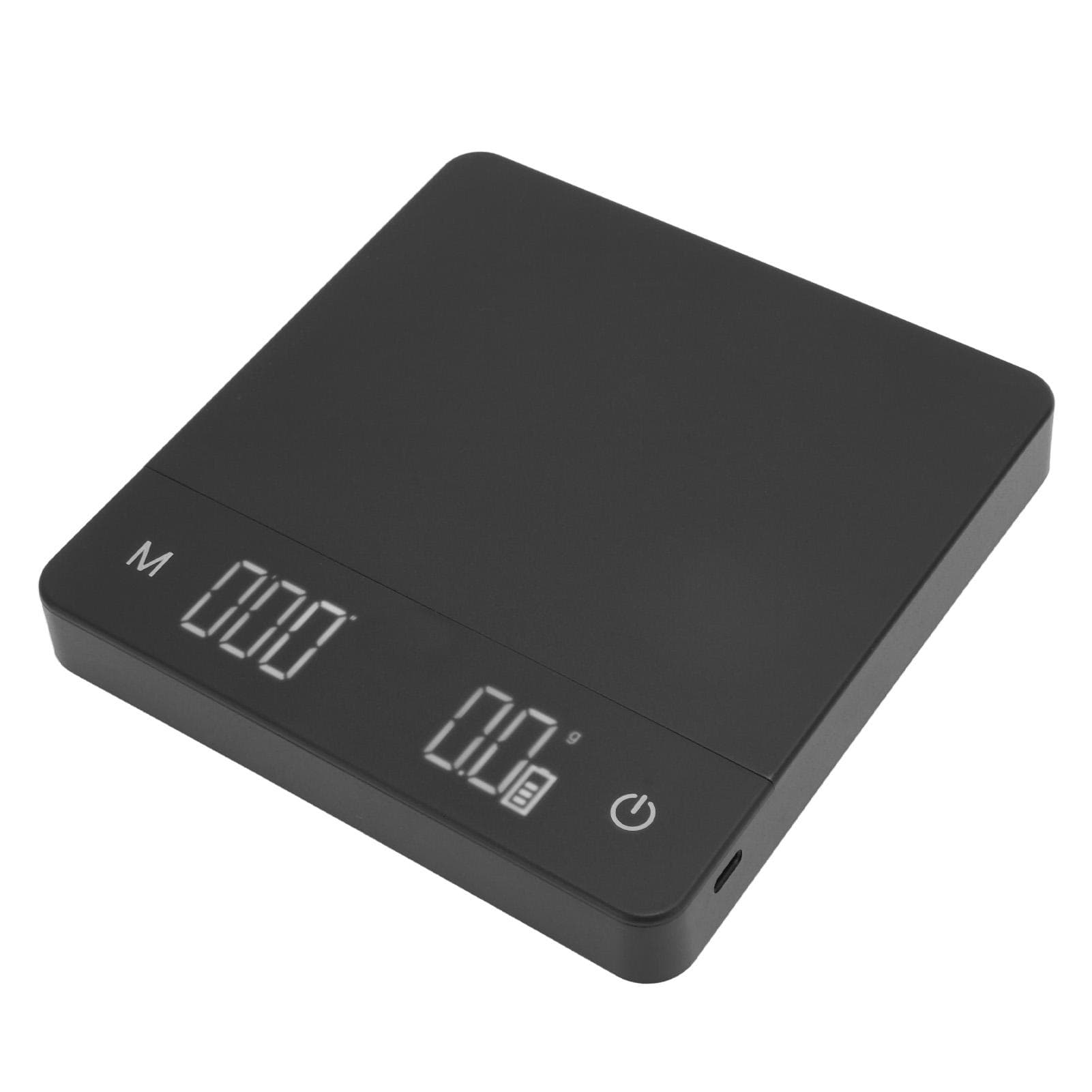 Digital Coffee Scale with Timer USB Rechargeable 0.1g High Accuracy Small Coffee Scale with Auto