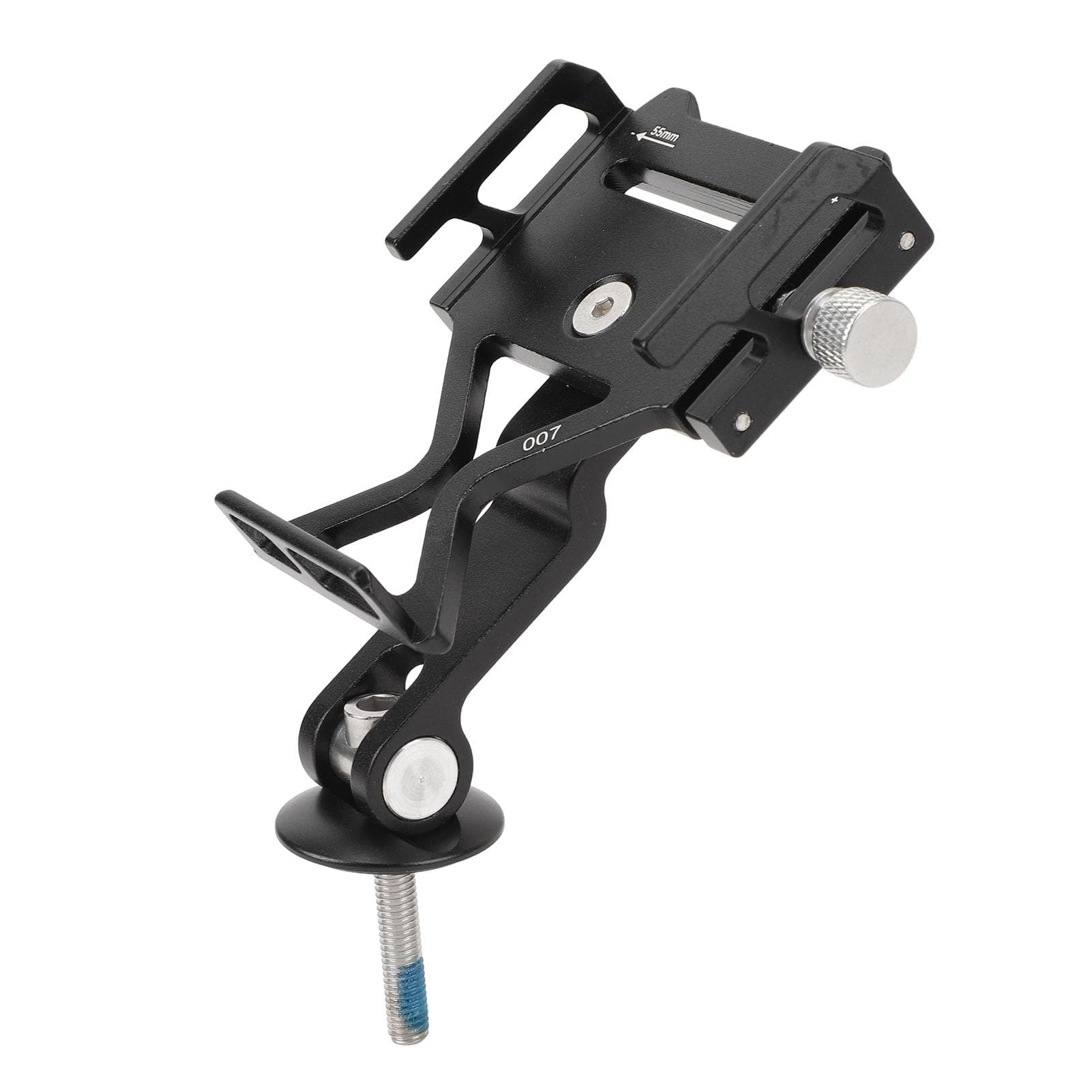 Bicycle Phone Holder Professional Aluminium Alloy Adjutable Angles Bike Handbar Stem Cell Phone