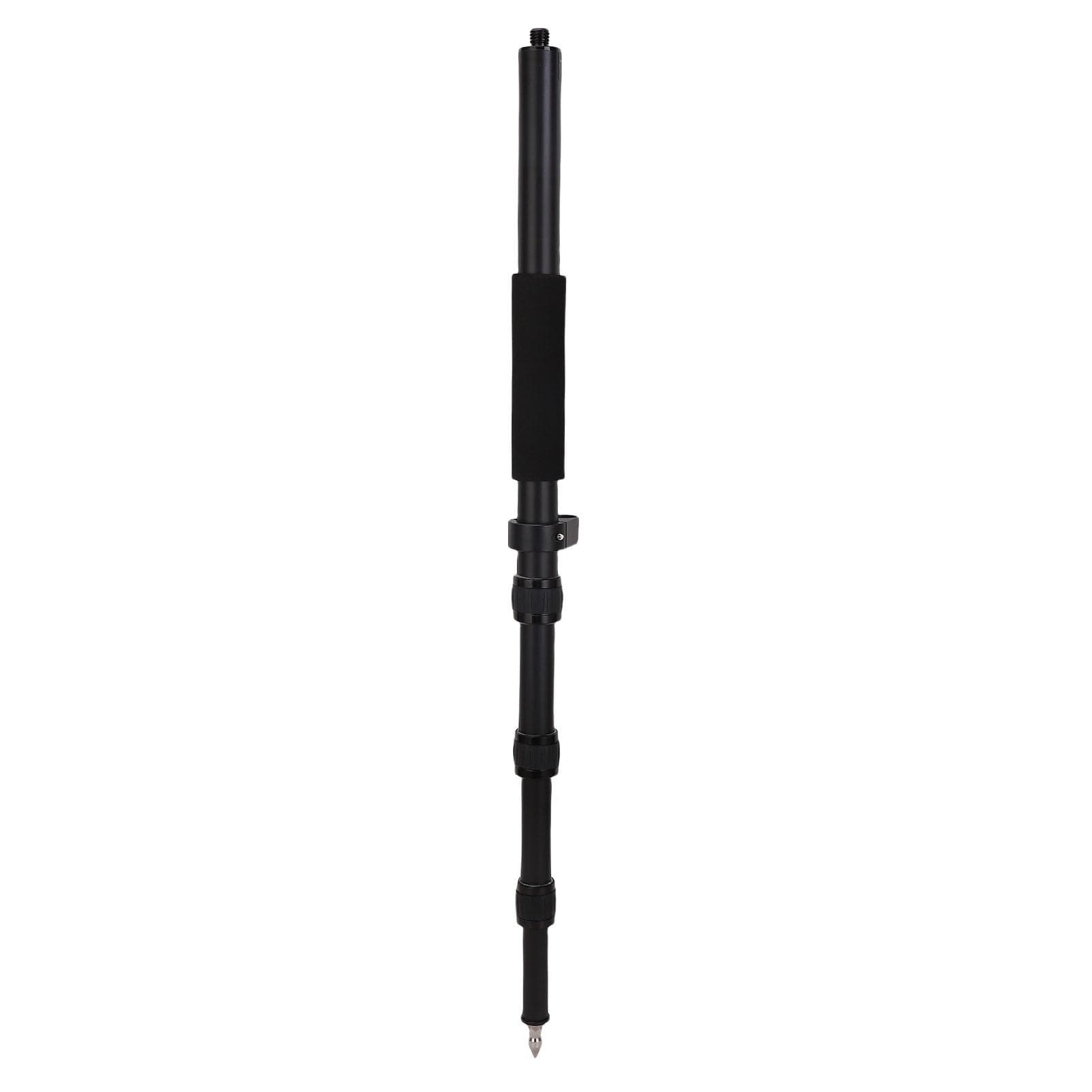 Telescopic GPS Rover Rod Aluminium Alloy Accurate Bubble Stable Structure 1.5m Land Surveying RTK