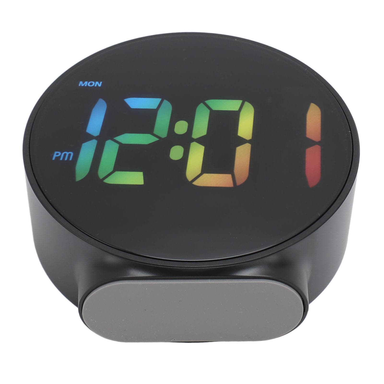 4 Inch LED Alarm Clock Multifunction Innovative 12 24H Time Display 3 Level Brightness Electric