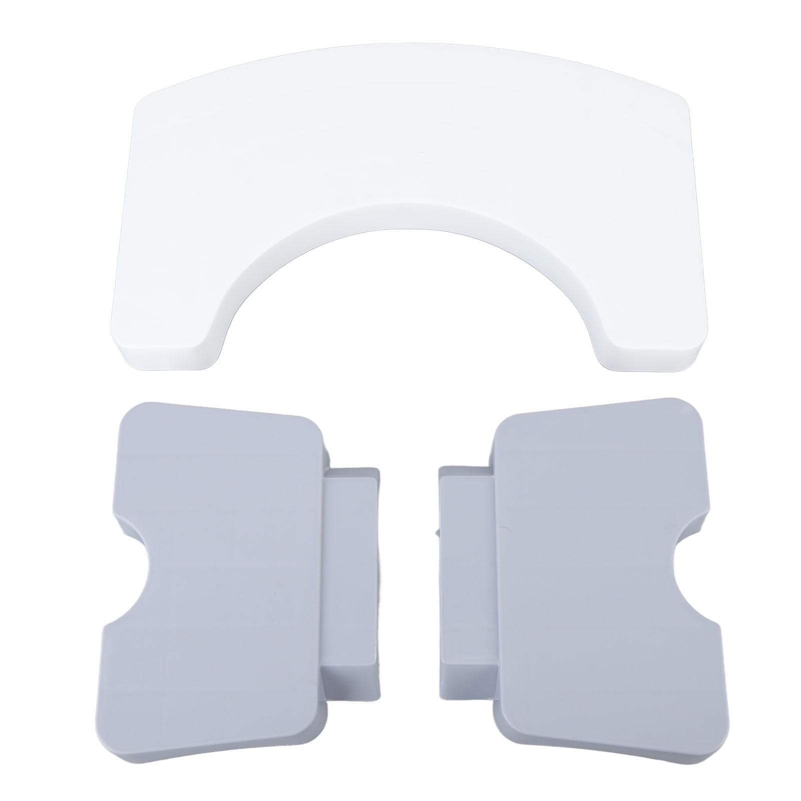 Foldable Toilet Potty Stool PP Portable Squatting Potty Foot Stool for Healthy Gifts Travel White white
