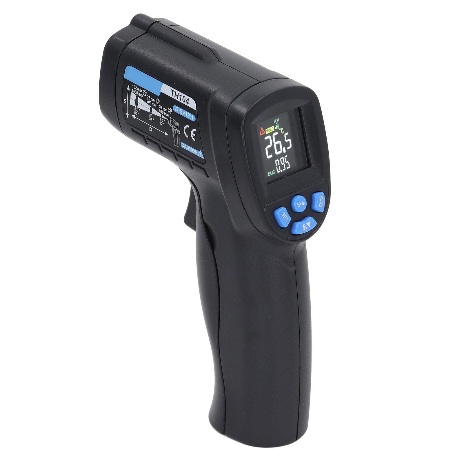 Infrared Thermometer Handheld High Accuracy Digital Laser Temperature Tester Non Contact Laser Temp