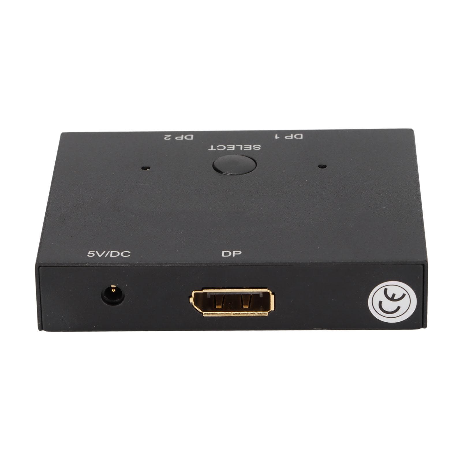 Displayport Splitter Bidirectional DP Switch Aluminium Alloy Displayport Switcher 8K At 60Hz 4K At