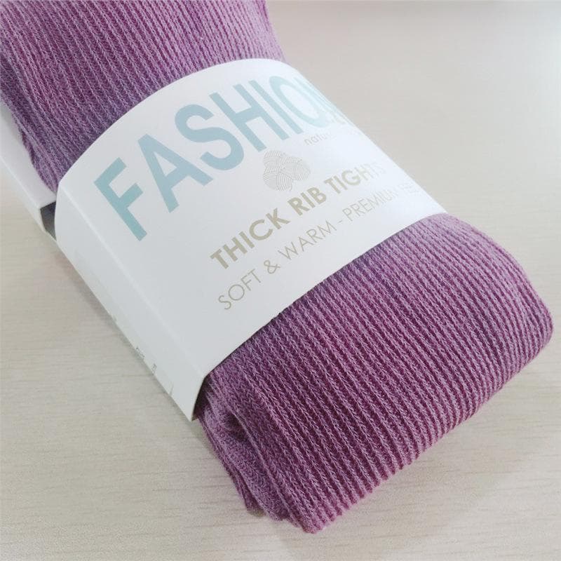 Thicken Warm Striped Woman Tights Autumn Winter Pantyhose Cotton Knitted Stockings Multi Colors Collant One size
