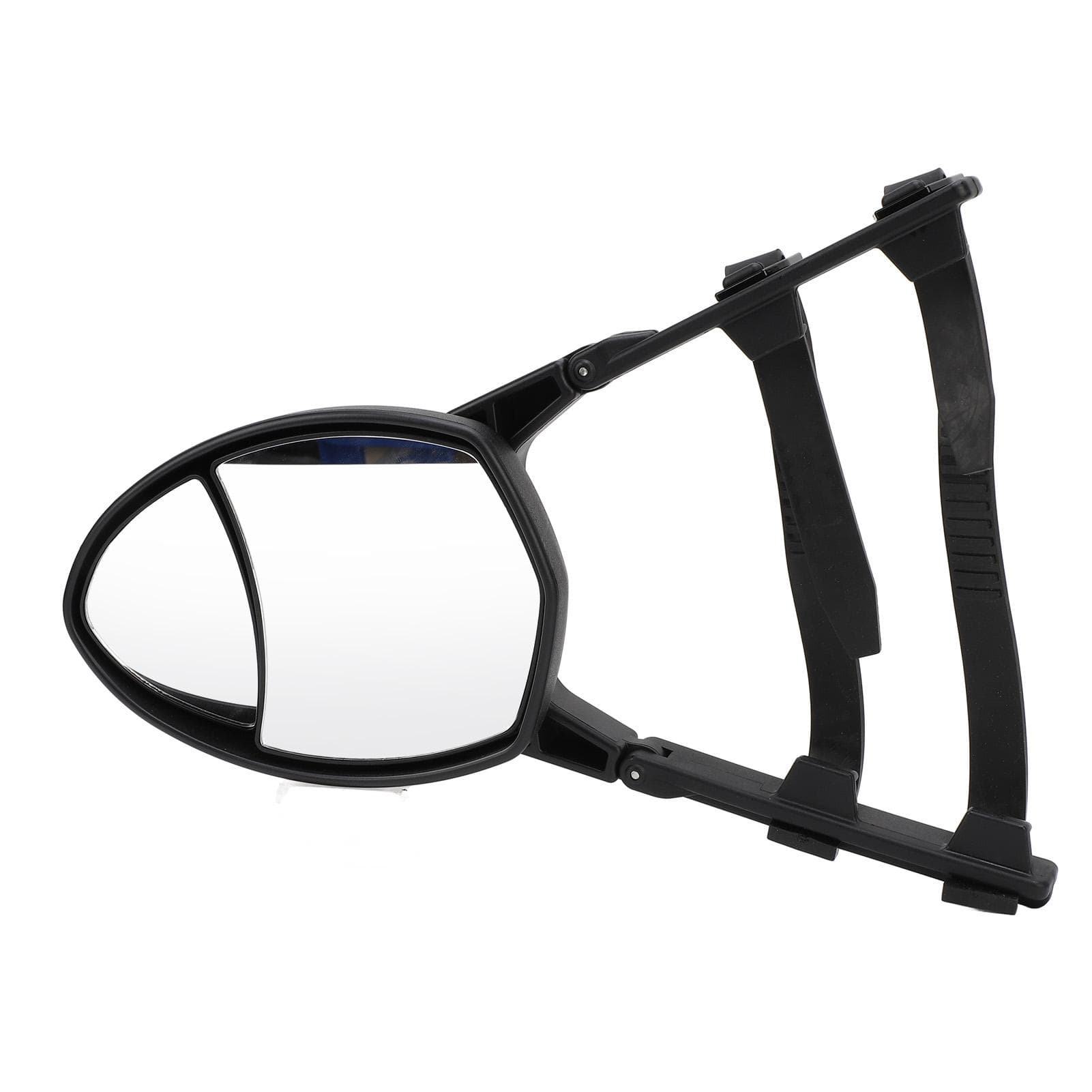 Clamp On Tow Mirrors 360 Degrees Adjustable Universal Towing Mirror for Most Vehicle Car Truck