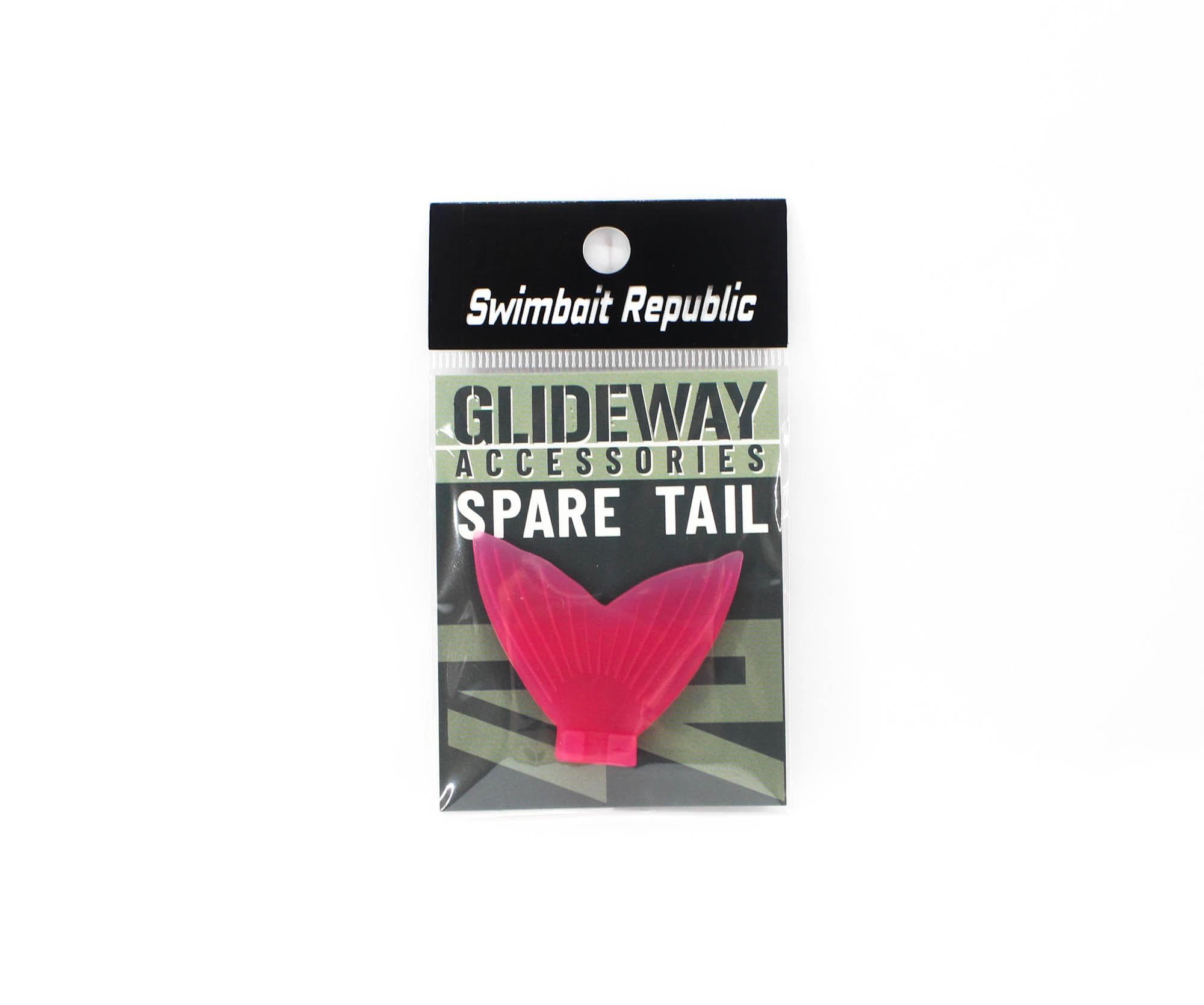 Glideway 176 Swimbait Spare Tail Transparent Red (3326)