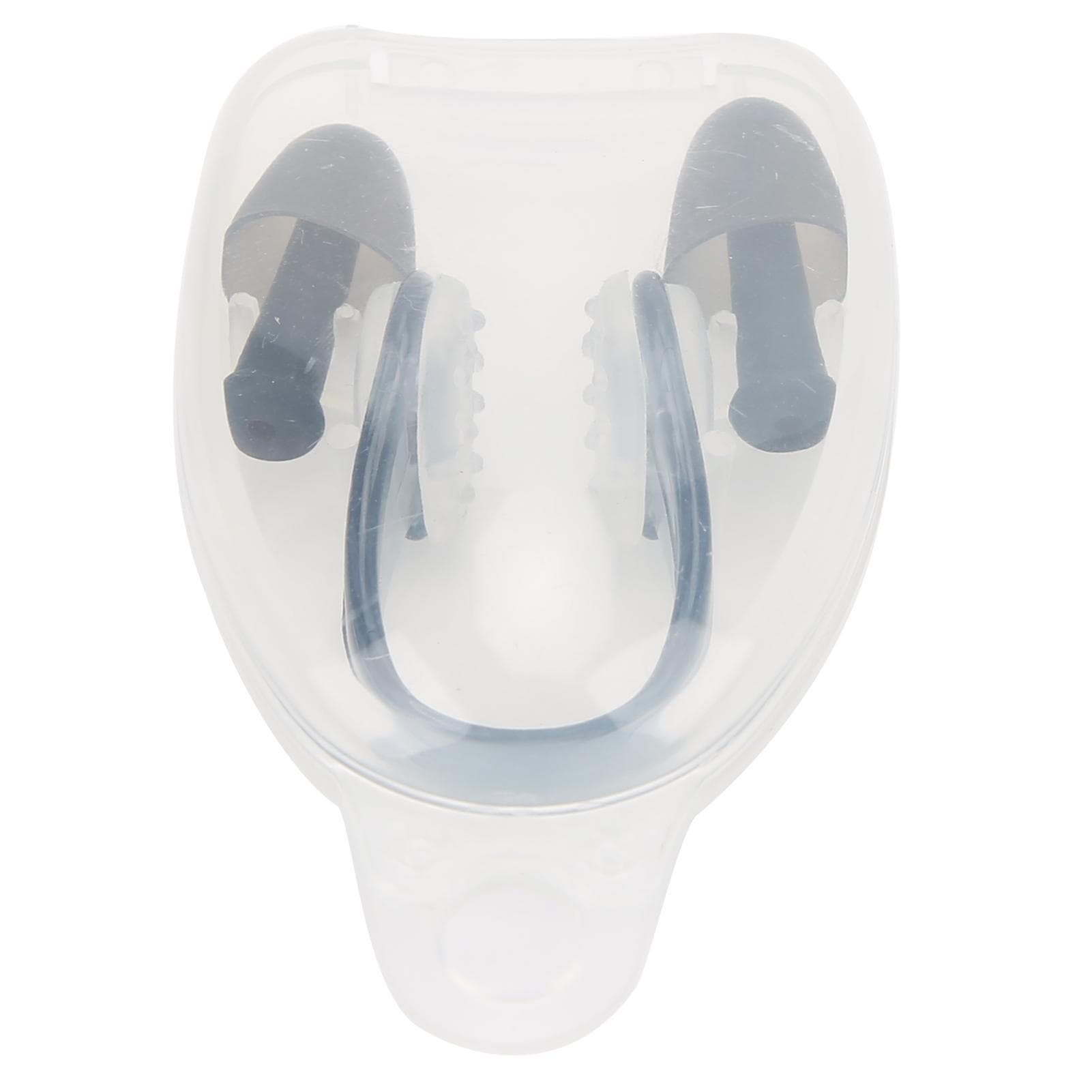 Soft Silicone PC Swimming Ear Plugs Nose Clip Set for Waterproof Surfing Diving SportsBlack