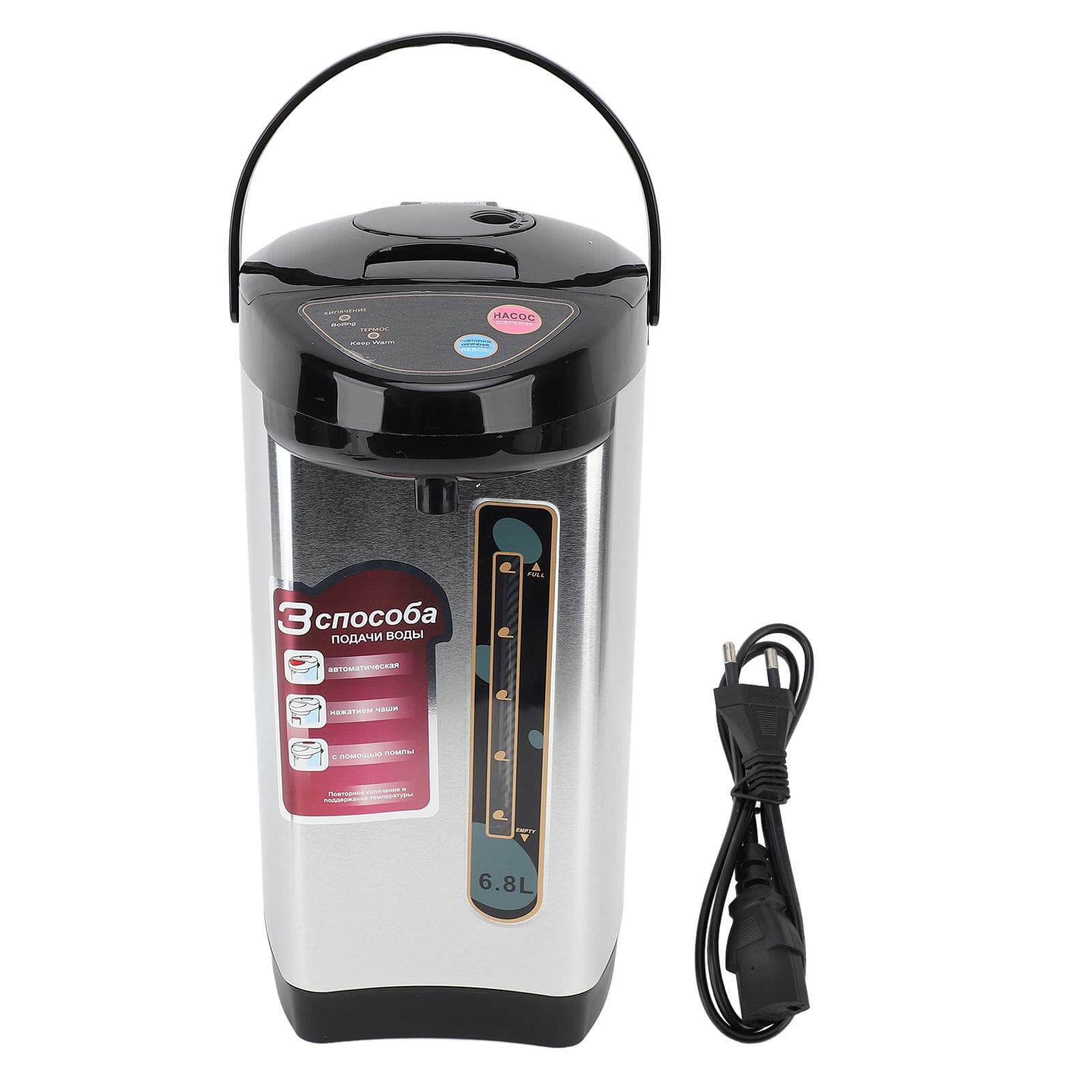 Stainless Steel Hot Water Dispenser Fully Automatic 6.8L Large Capacity Constant Temperature LED L