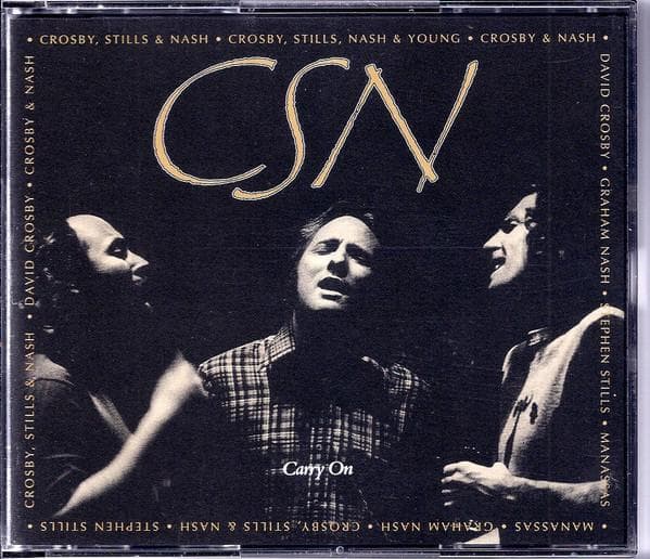 CD CROSBY STILLS NASH Carry On 7567804872 Atlantic 1991 Non Japan Rock Used