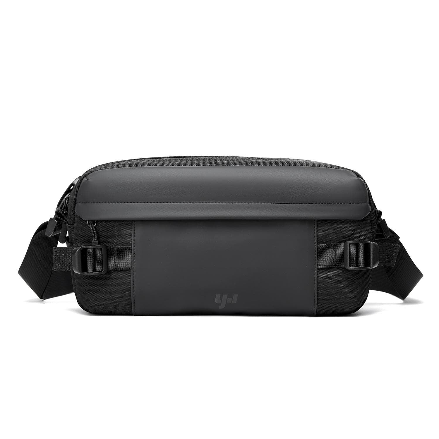 Men's Crossbody Bag, Versatile, Large-capacity, Multi-functional, Casual Chest Bag, Waist Bag, Lightweight, Sports, Cycling, One Shoulder black