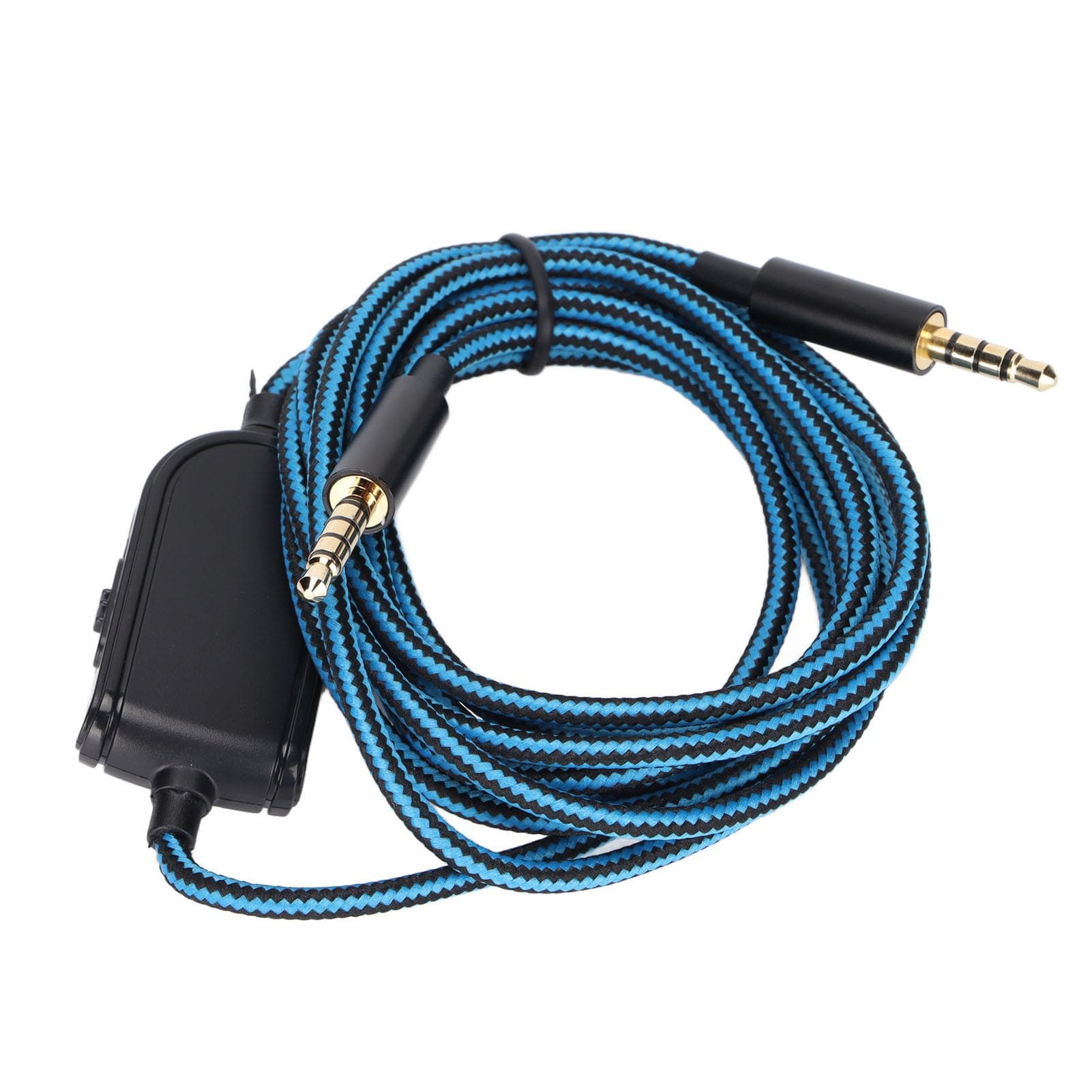 Headphone Cable Headphone o Cord Replacement with Volume Control Mute Function for Astro A10