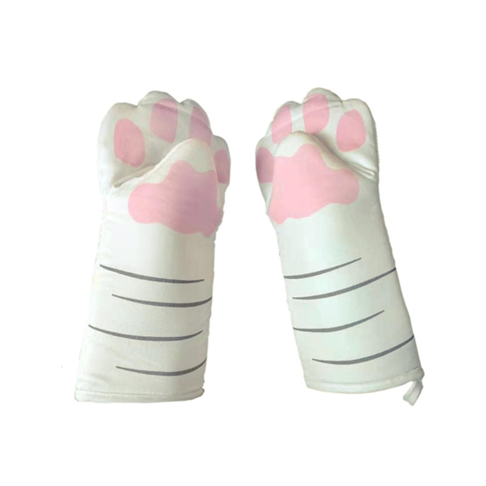 Cat s Paw Gloves Baking Oven Gloves Microwave Ironing Cotton Gloves