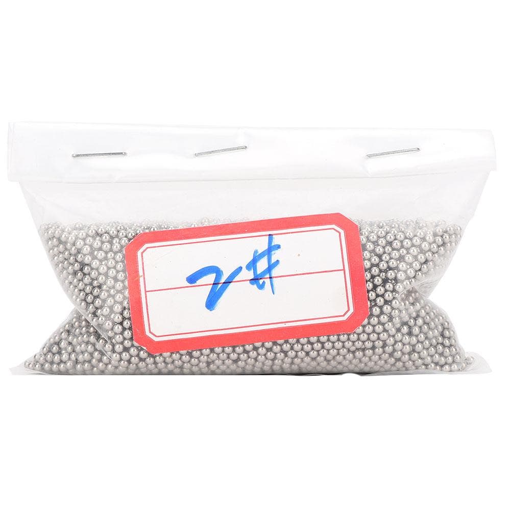Stainless Steel Polishing Beads Burnishing Ball Jewelry Polishing Accessory (2mm)