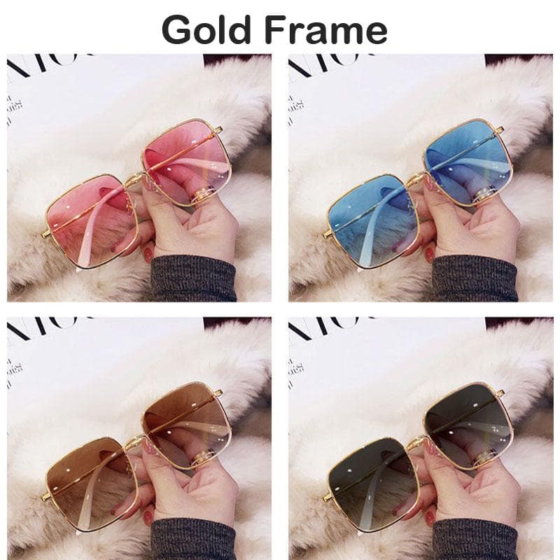 Photochromic Glasses Women Myopia Reading 0 To -6 0 Transparent Fashion Sunglasses Metal Frame Eyeglasses -4.5