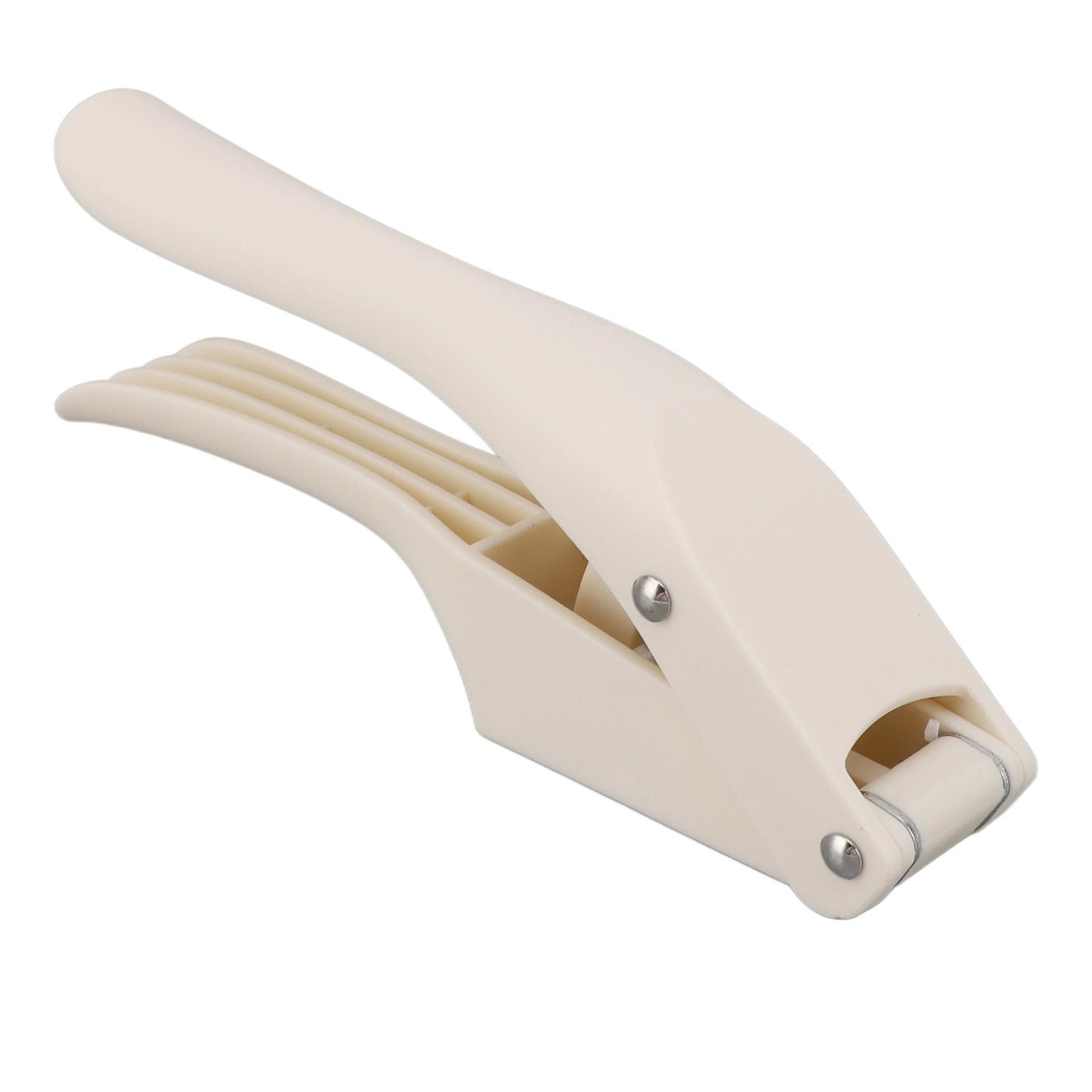 Garlic Press Multipurpose 2 in 1 Efficient Easy To Squeeze Ergonomic Handle Garlic Mincer Tool for White