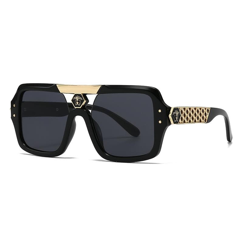 Modern Retro Large Frame Men Sunglasses Ins Style Street Photography Big Brand Ink Lh215 Cross Border Export