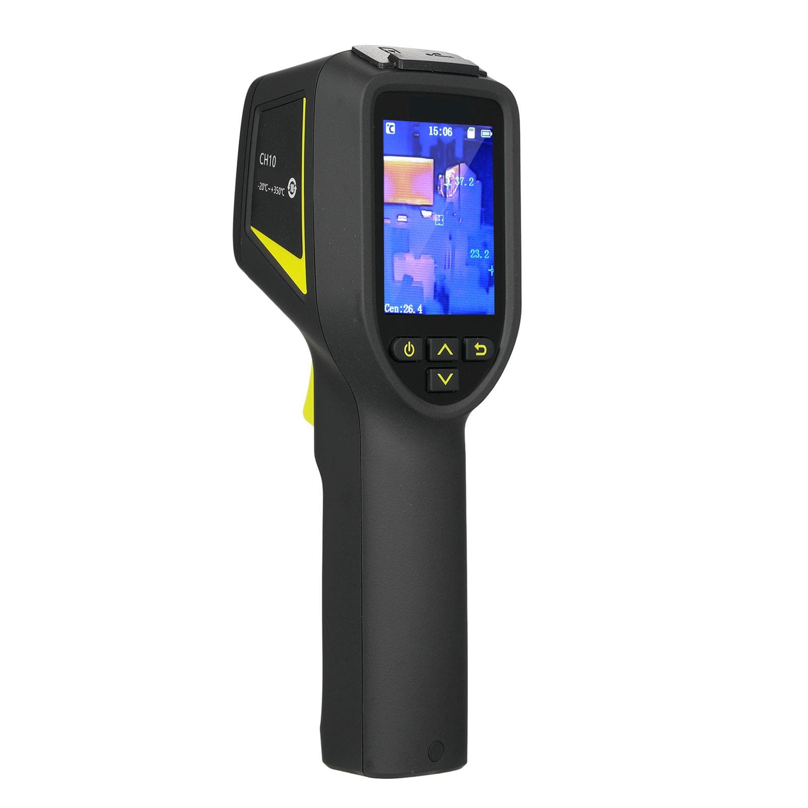 192*144 IR Resolution Infrared Thermal Imager ‑20 to 350 celsius Temperature Range Handheld Thermal black