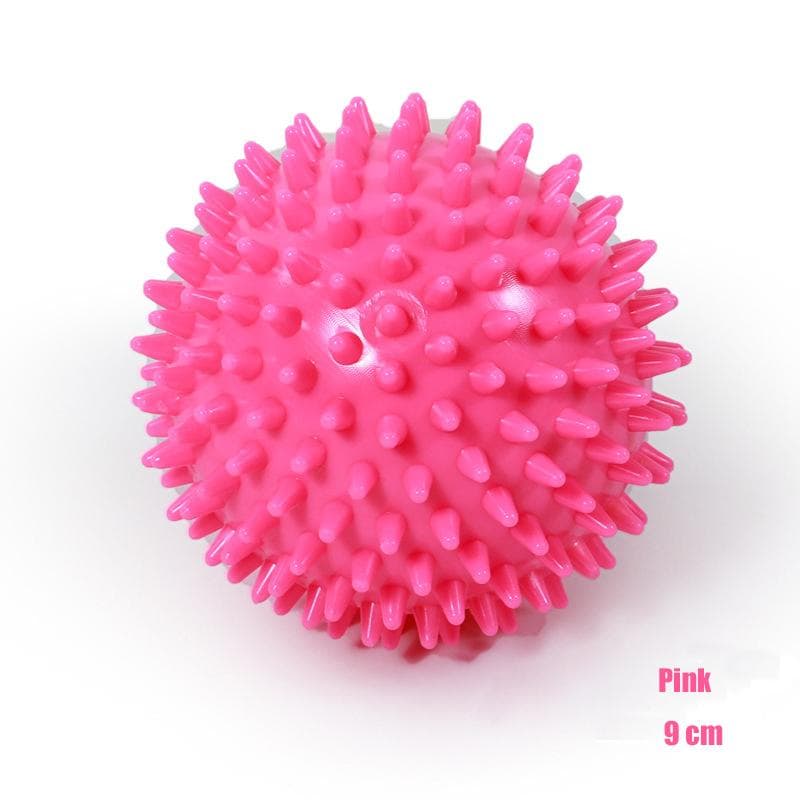 9Cm Yoga Balls Massage Pvc Sport Fitness Ball Stress Relief Hand Foot Back Joints Massage Roller Home Workout 9CM