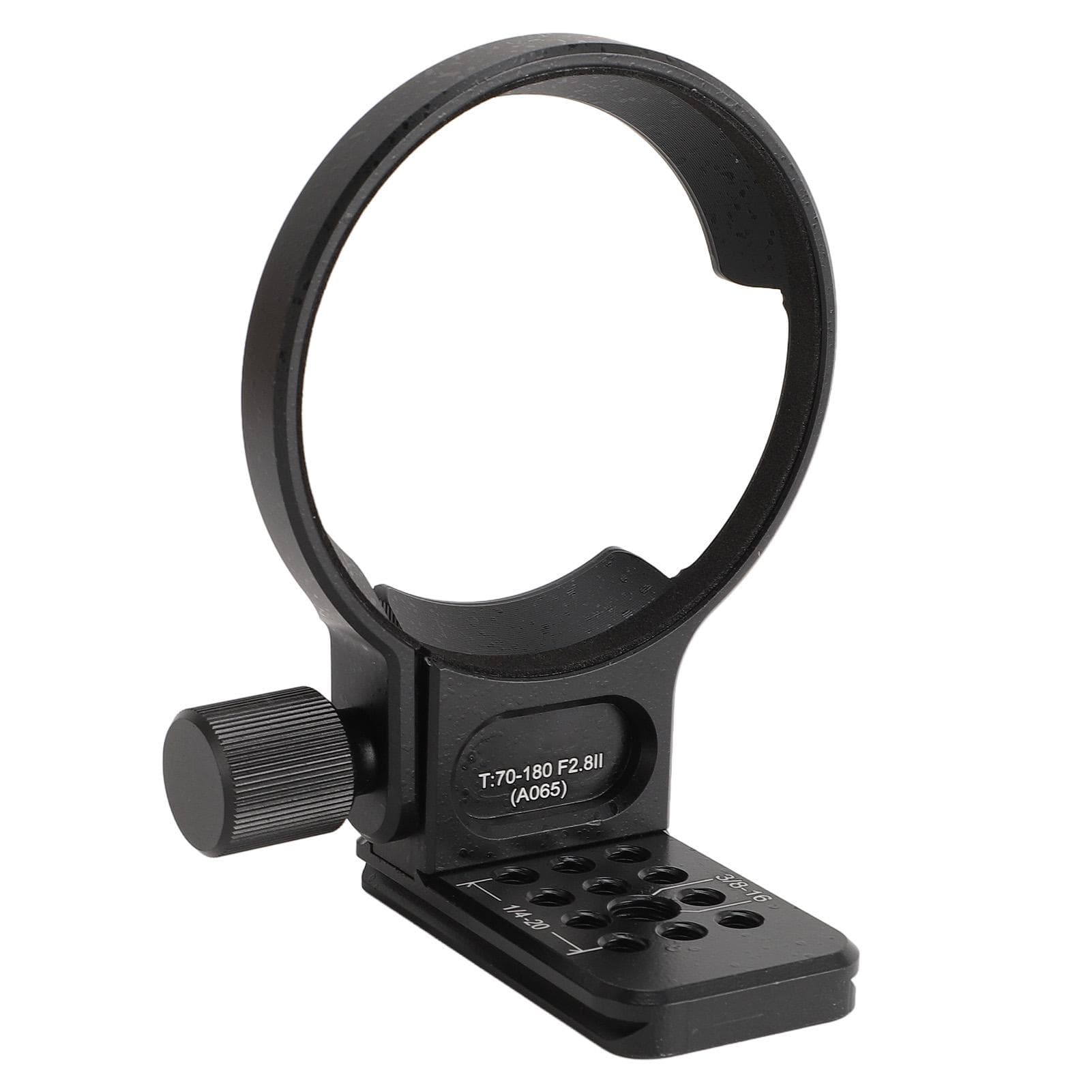 Lens Collar Tripod Mount Ring for T70 180 F2.8 Lens 14 38 Inch Holes 70mm Arca Type Quick Release