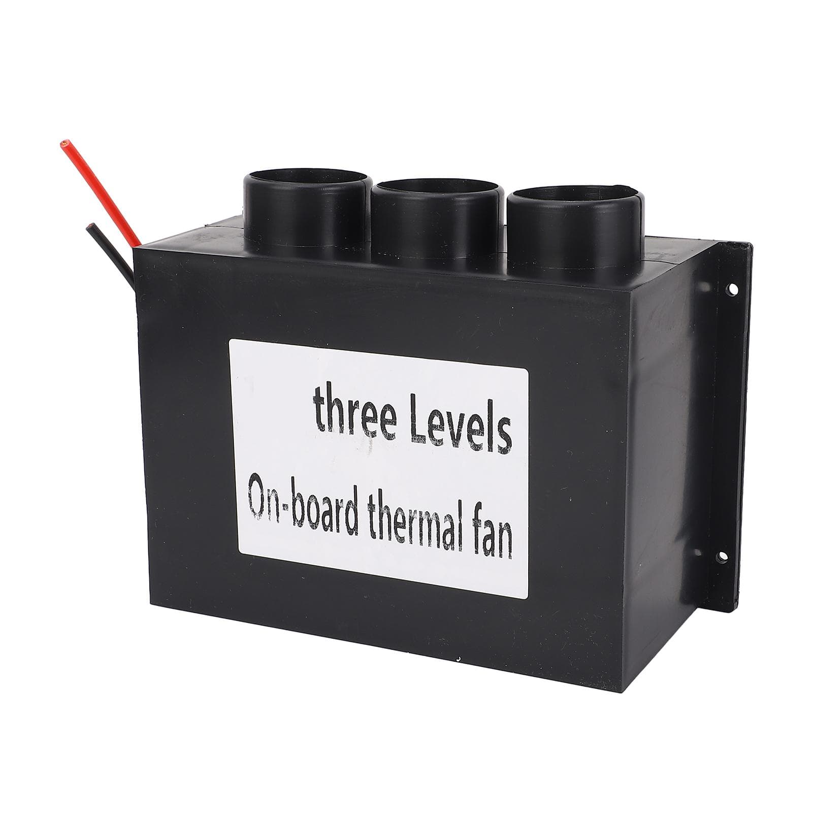 Electronic Auto Fan Heater 600W DC24V 3 Holes 2 Temperature Control Quiet Fast Heating Defrosting