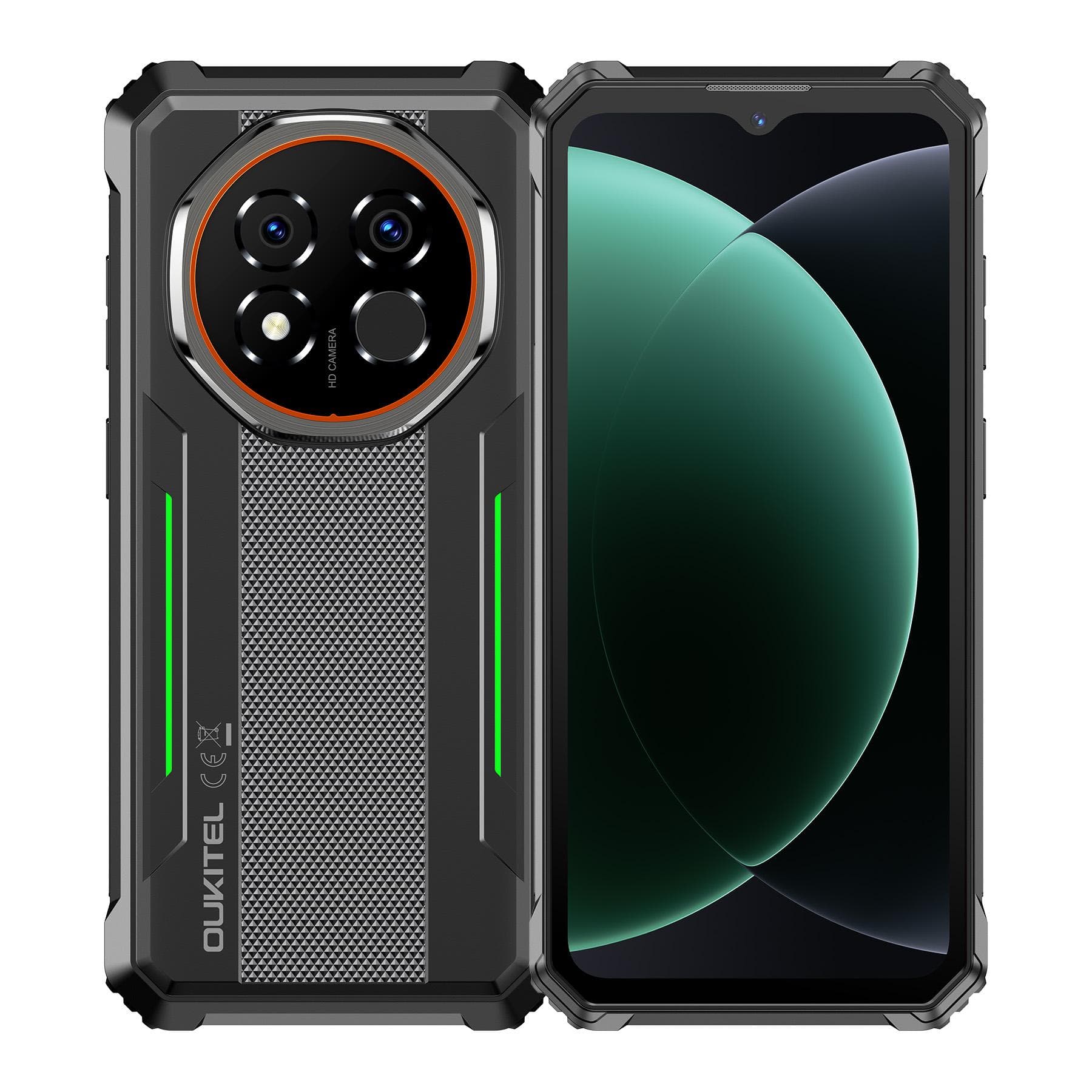 OUKITEL G6 Cellphone 16GB+64GB 6.52 Display 64MP 10600mAh Android 16 Smartphone