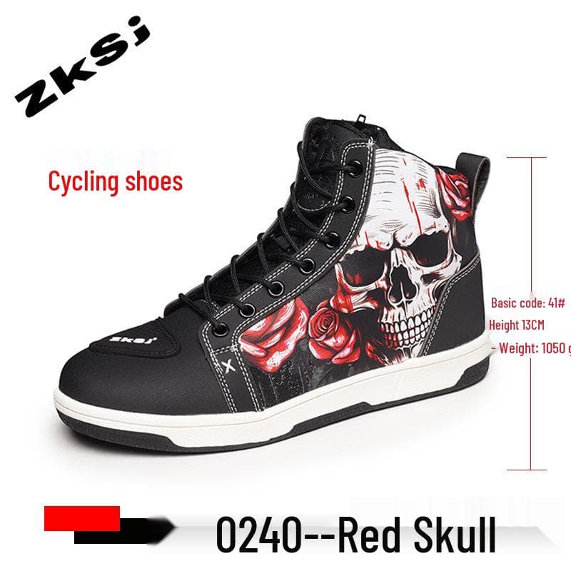 All-Season Breathable Motorcycle Riding Boots - Anti-Fall, Road Racing & Parkour Shoes 39