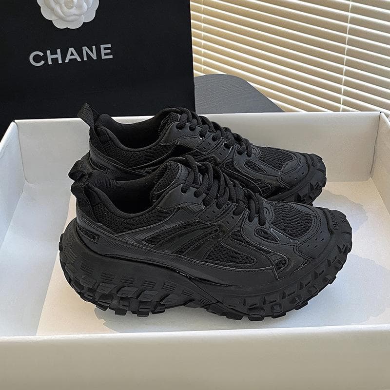 New Paris Home Daddy Shoes Casual Tank Shoes Tire Shoes Sports Shoes Men and Women Couple Shoes 35