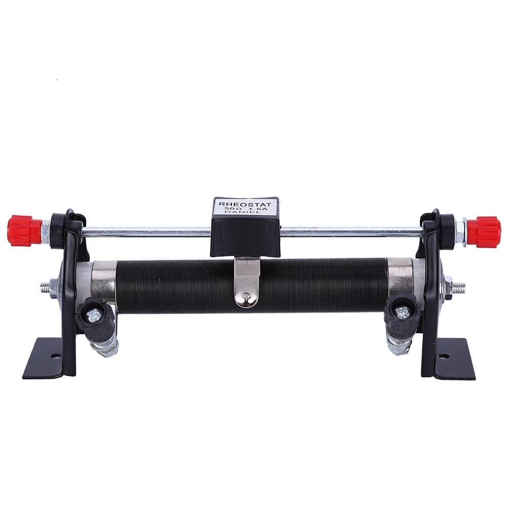 Physics Electrical Slide Rheostat Resistance Laboratory Researching Tool 1.5A 50 Ohm