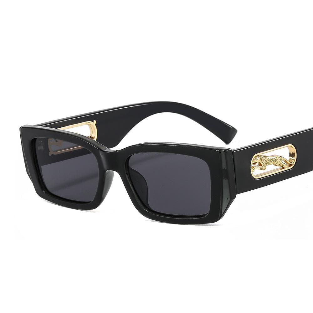 Small Rectangle Sunglasses Men Women Luxury Brand Square Sun Glasses UV400 Vintage Retro Travel Shades as picture