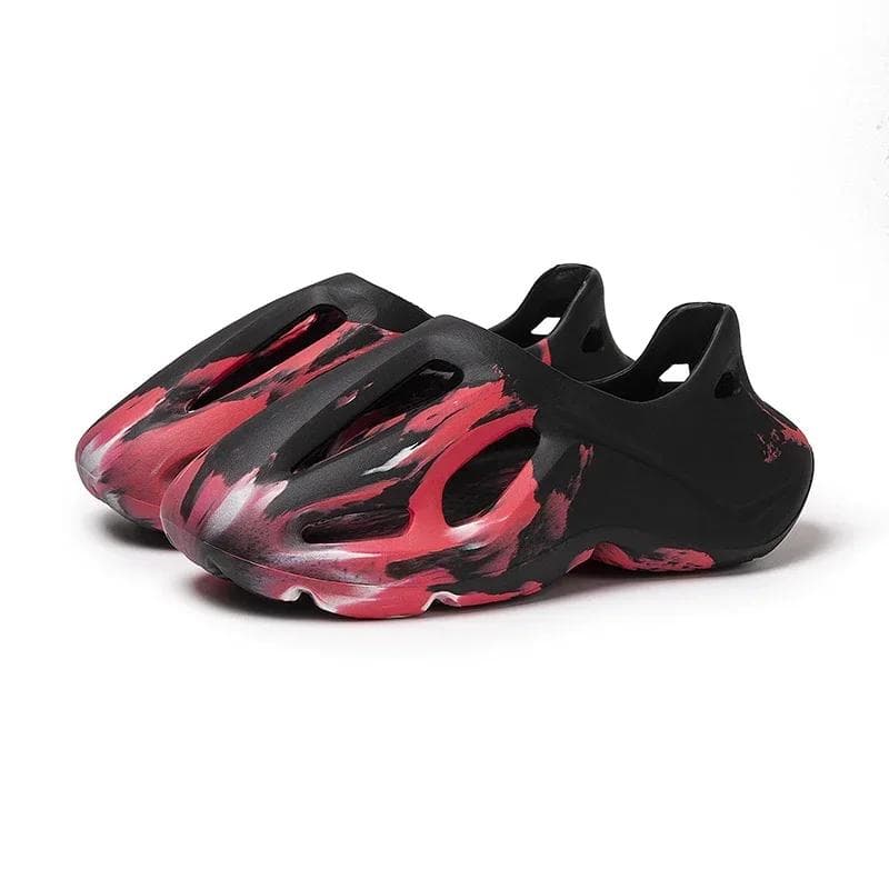 Summer Men Women Slippers Camouflage Platform Outdoor Clogs Shoe Beach Sandals Male Soft EVA Indoor Home Slides Lover Flip Flops 36-37