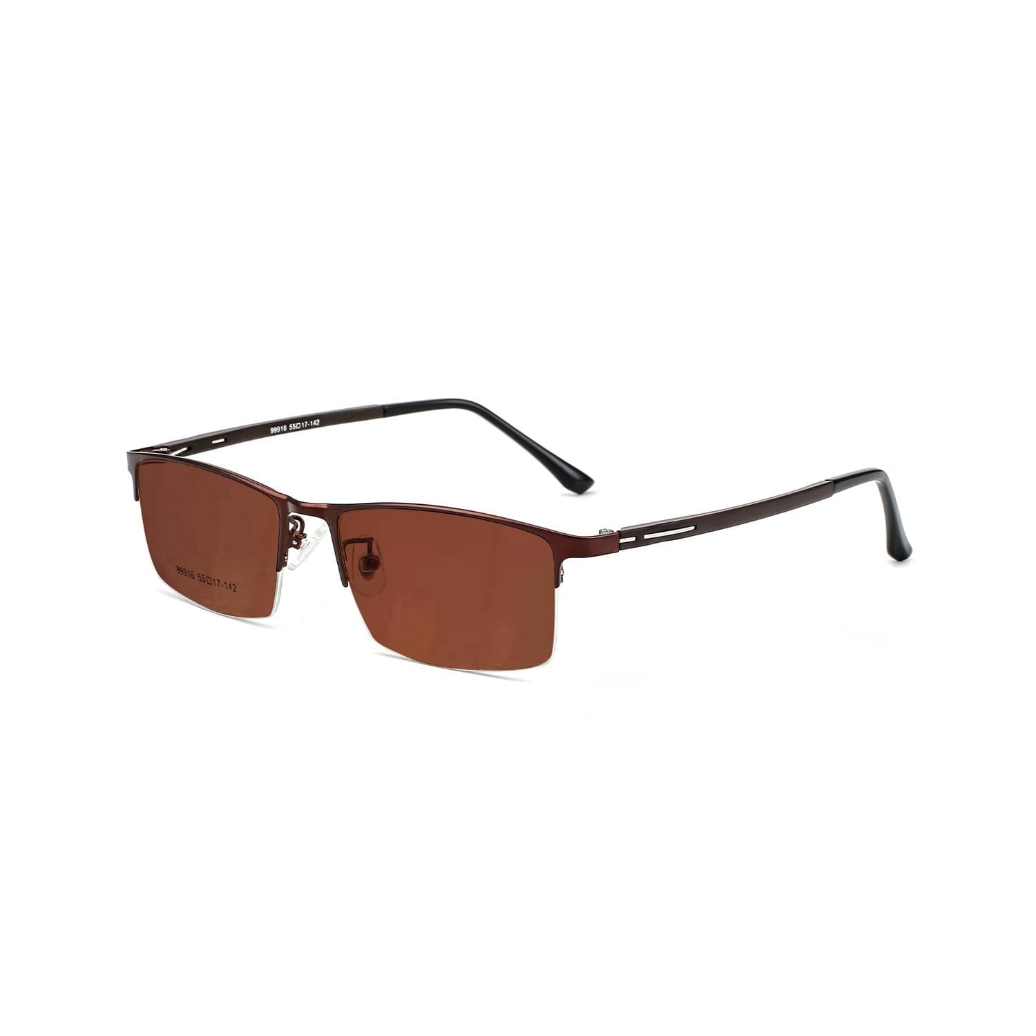Photochromic Glasses for Men Women Myopia Eyewear Light Adjusting Lenses 0 to 6 Prescription Myopia-6.00