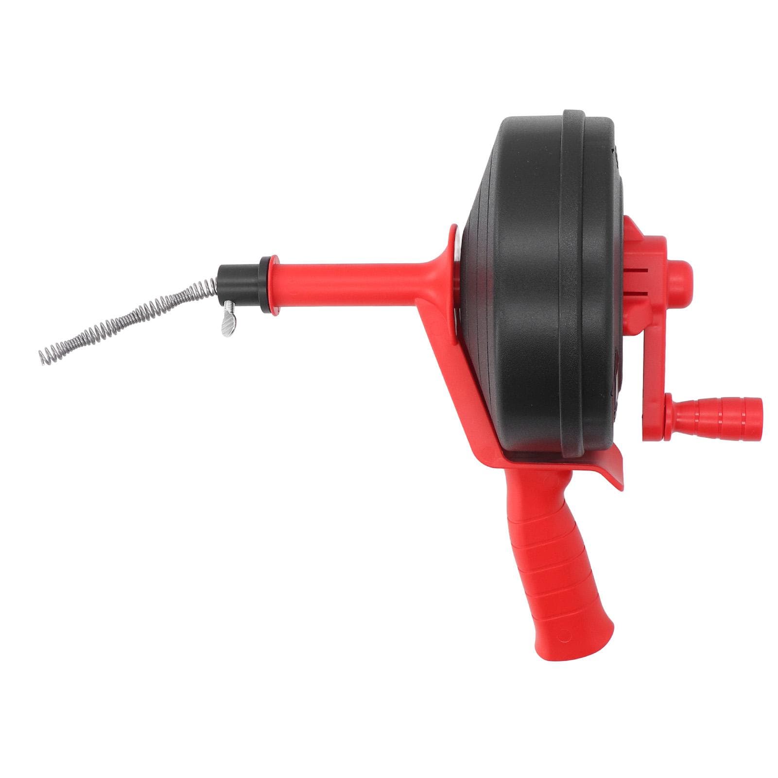 Drain Auger Manganese Steel Spring Multipurpose Plumbing Pipe Unblocker Clog Remover for Kitchen 5 Meters