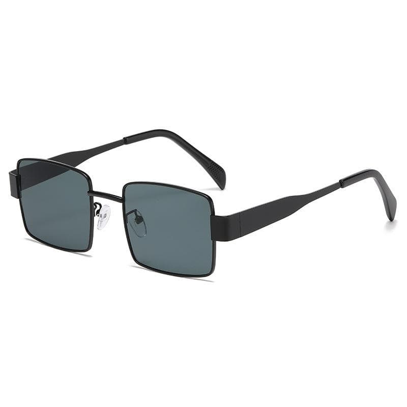 New Vintage Square Sunglasses Women Men Brand Rectangle Sun Glasses Female Oval Eyewear Oculos De Sol MULTI