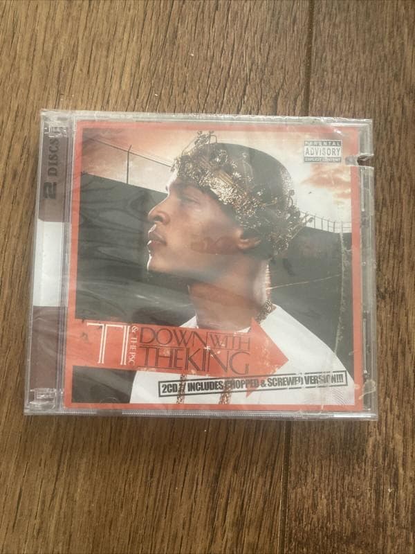 CD T.I. - Down With the King OTL4158 On The Low Reco 2005 US Rap & Hip-Hop/R&B Used