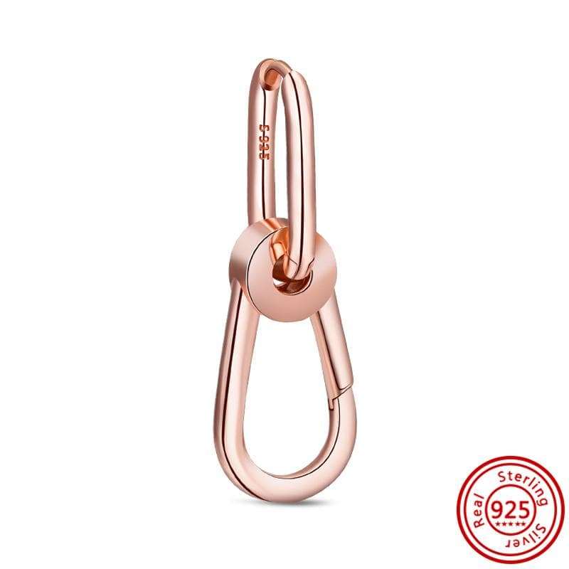 New Me Series Two-ring Connector Links Lucky Mini Charm Beads Fit Original Me Bracelet&Necklace Women Jewelry Gift